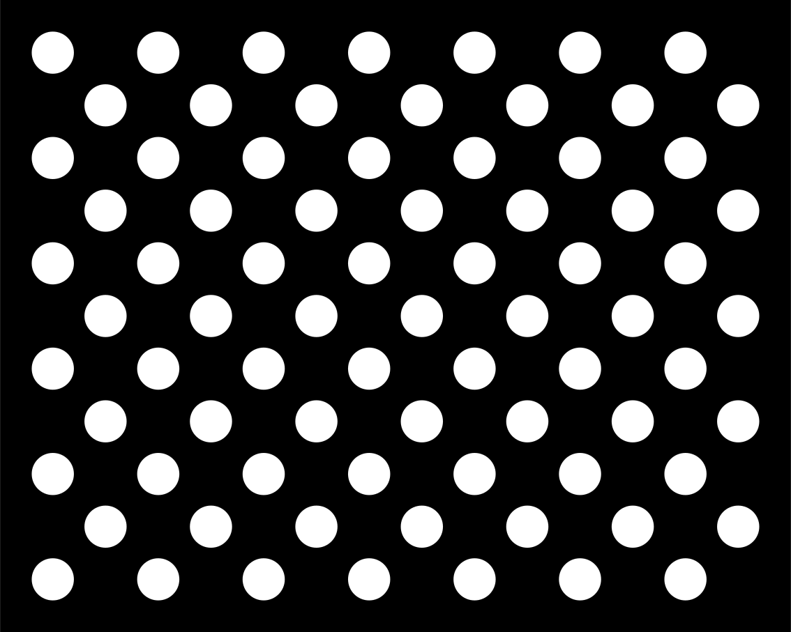 非对称圆标定板